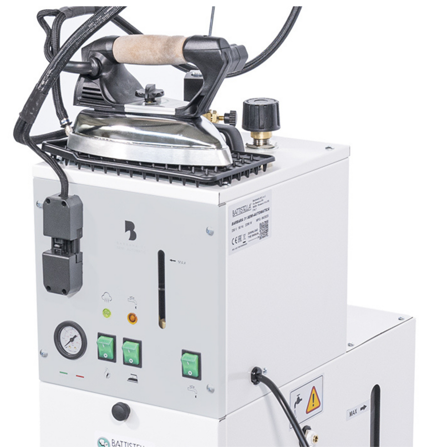 Semi-automatic steam generator